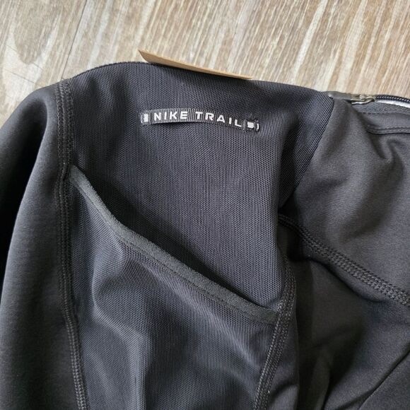Nike Trail Lunar Ray Winterized Running Tights Pants Black White Men's Medium M - Picture 14 of 14